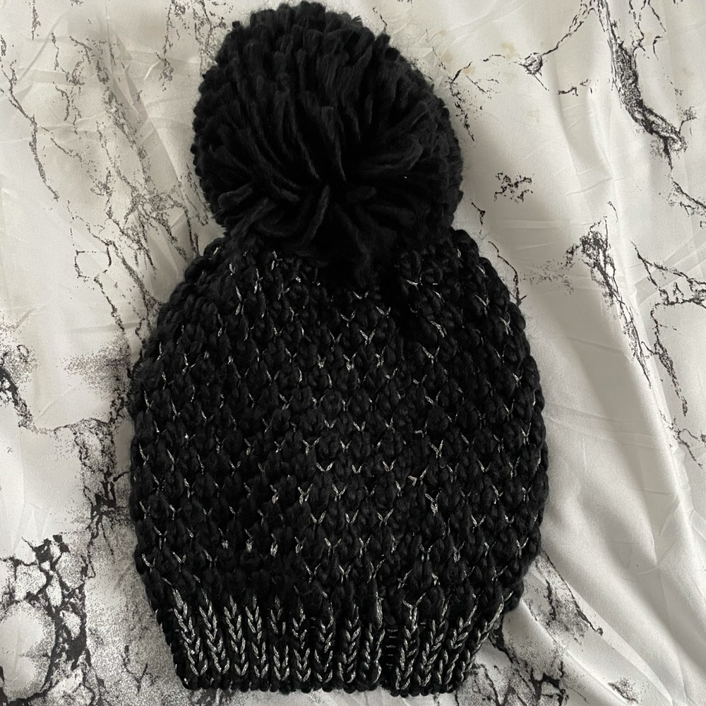 Winter beanie with pom pom